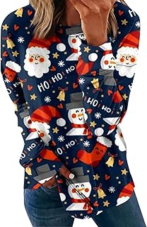 VVNHJA Merry Christmas Shirts Christmas Tree Plaid Shirt Women Christmas Plaid Long Sleeve Raglan Baseball T-Shirt Merry Christmas Sweatshirt Women's Christmas Sweatshirt Cute Christmas Sweatshirt