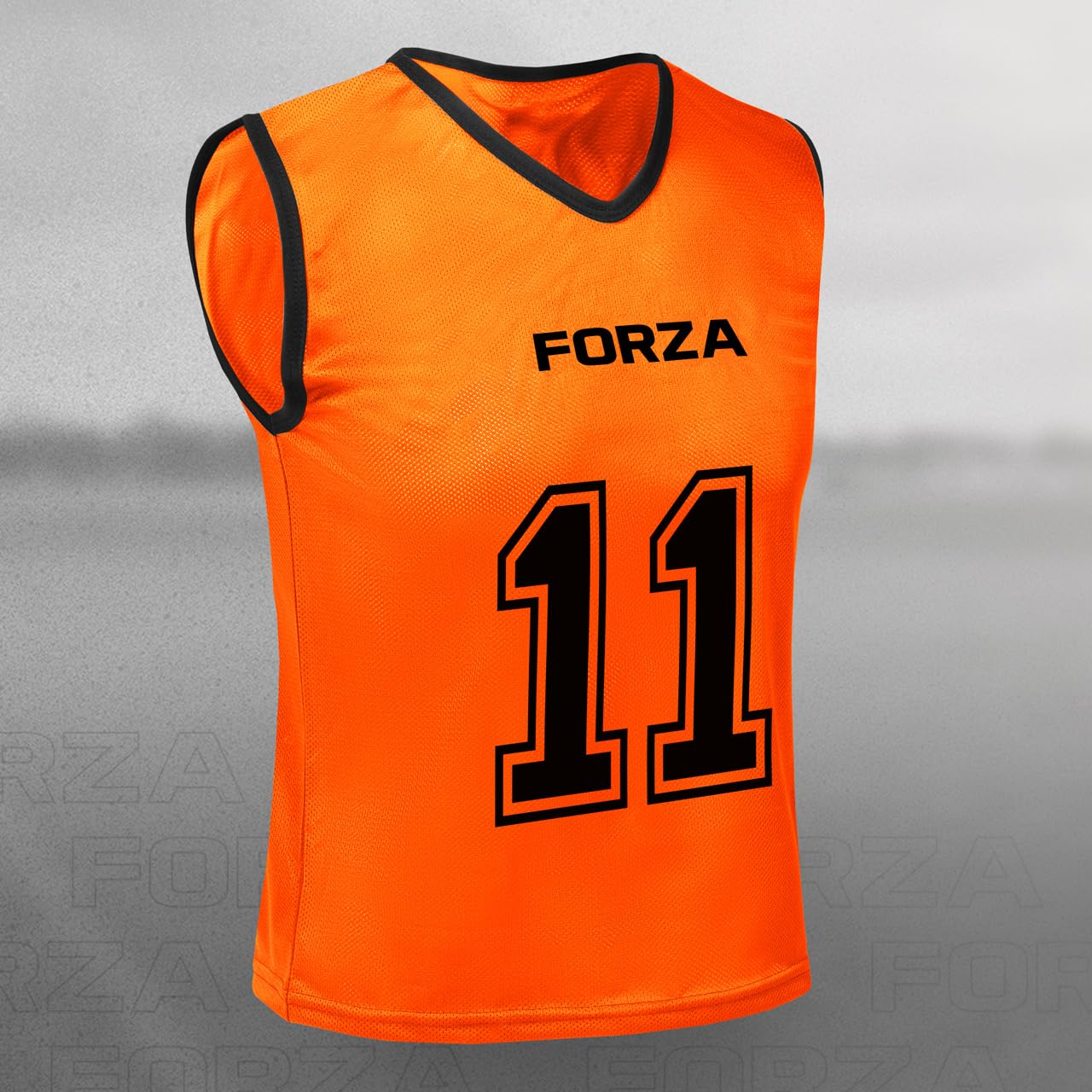 FORZA Pettorine Sportive Numerate Di Alta Qualità – Casacca Leggere Per Allenamenti | Gilet Traspiranti Per Scuole E Tutti Gli Sport