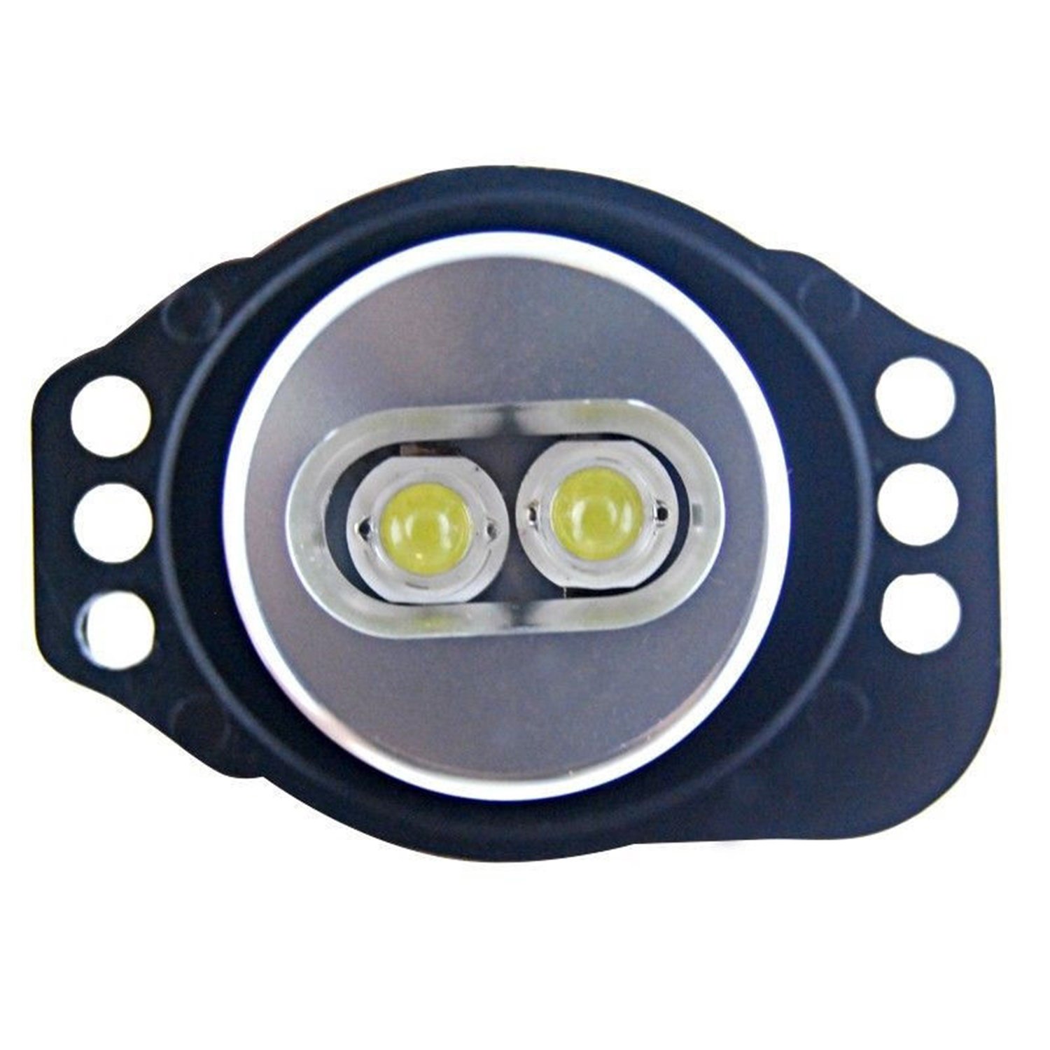Ricoy - Luci di posizione a led, luce ad anello, E90 E91 2005-2008 3 Serie 6W, intensità: 6000K (confezione da 2)