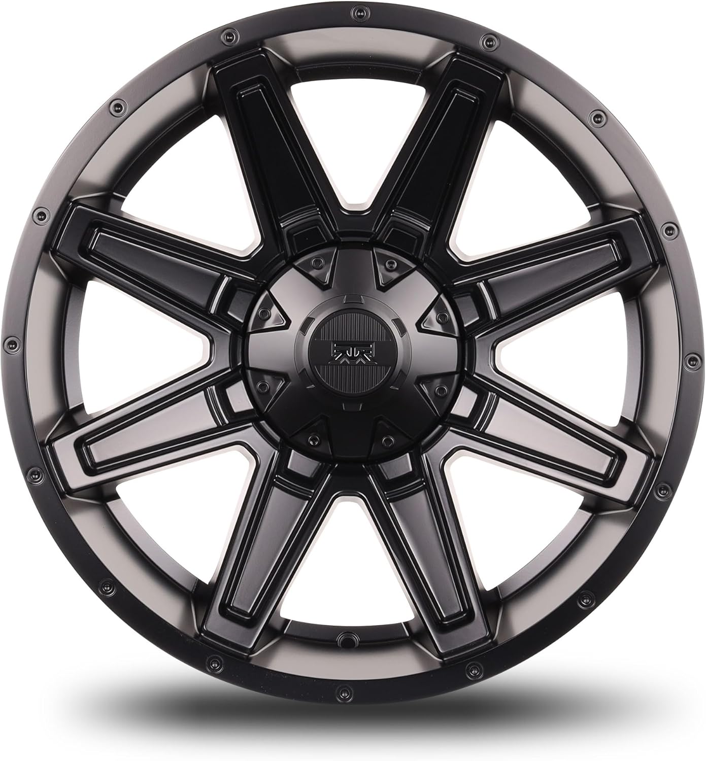 20x10 Mudder Trucker MT404 Deviant Black 6x135 6x139.7 6x5.5 ET-19 Wheel