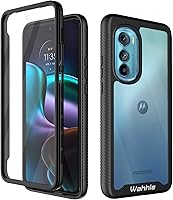 Vista 47 de wahhle Funda compatible con Motorola One 5G Ace, protector de pantalla integrado de cuerpo completo, a prueba de golpes, ajuste delgado, parachoques