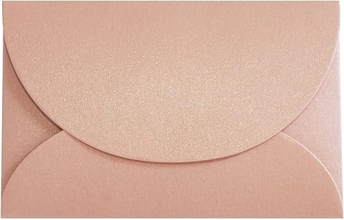 Sobres iridiscentes para tarjetas de regalo (paquete de 50)  Elegantes mini sobres perfectos para marcadores de posición de boda, tarjetas de