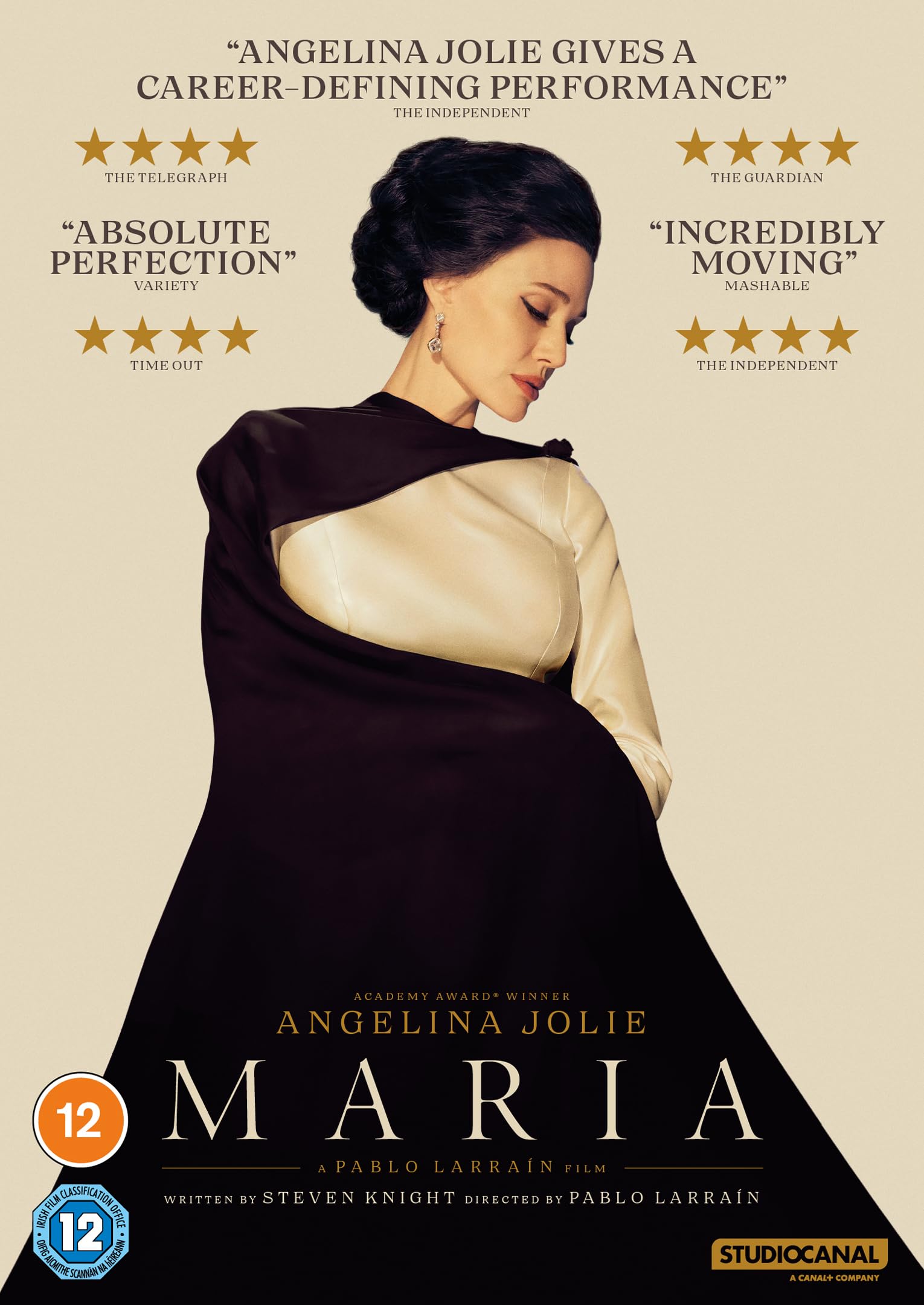 Maria - DVD 2024 - Angelina Jolie - Excellent Condition