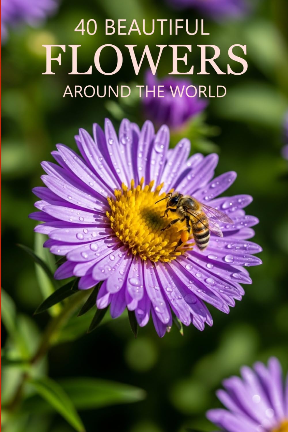 40 Beautiful Flowers Around the World: Explore the World’s Most Beautiful Flowers, Vibrant Blooms, and Stunning Floral Photography (Attractive Picture Book)