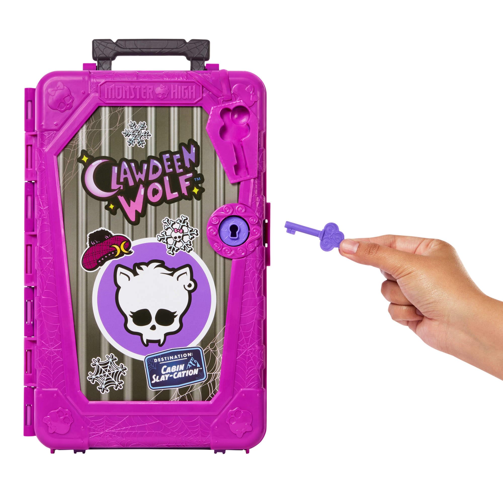 Monster High Segreti da brivido Set bambola baita Clawdeen Wolf