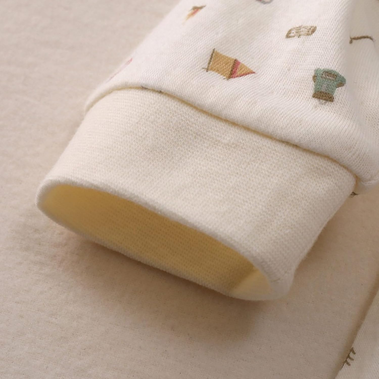 100% Organic Cotton 1-5T 2-Piece Unisex Shirts Baby Toddler Long Sleeve - Image 7