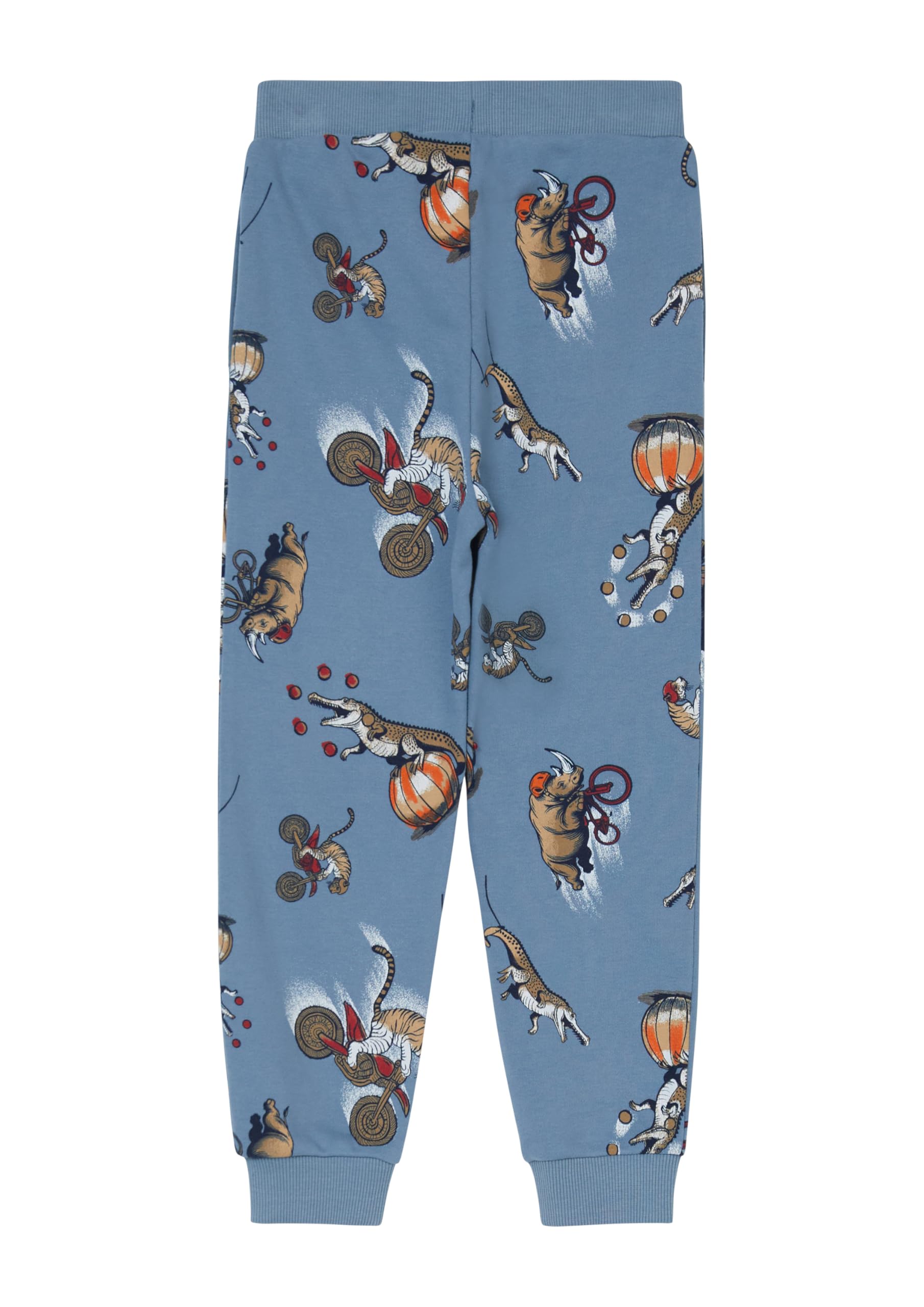 s.Oliver Jogginghose mit angedeutetem Tunnelzug und All-Over-Print