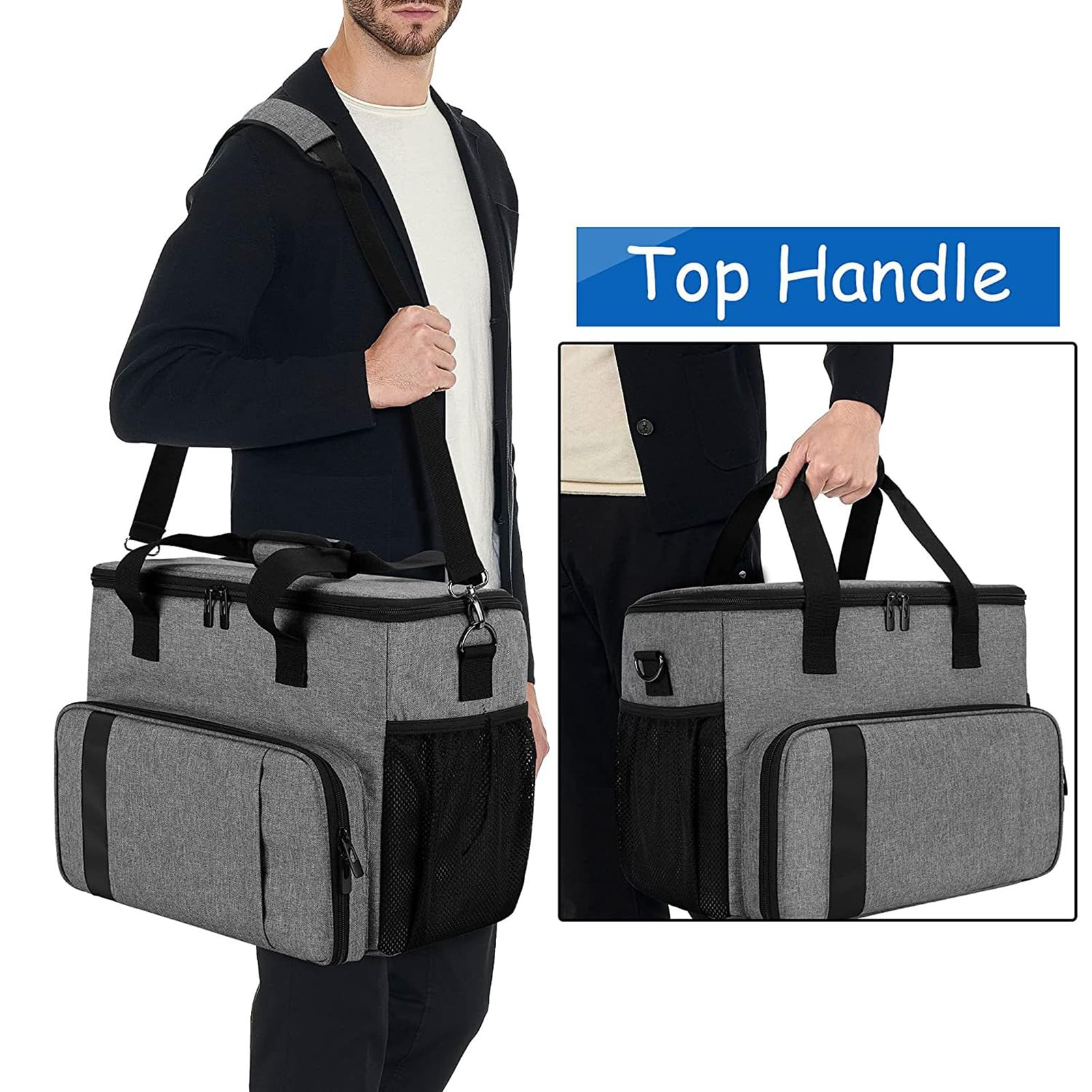 Duokon Borsa da Trasporto per Console di Gioco da Viaggio con Maniglia e Tracolla