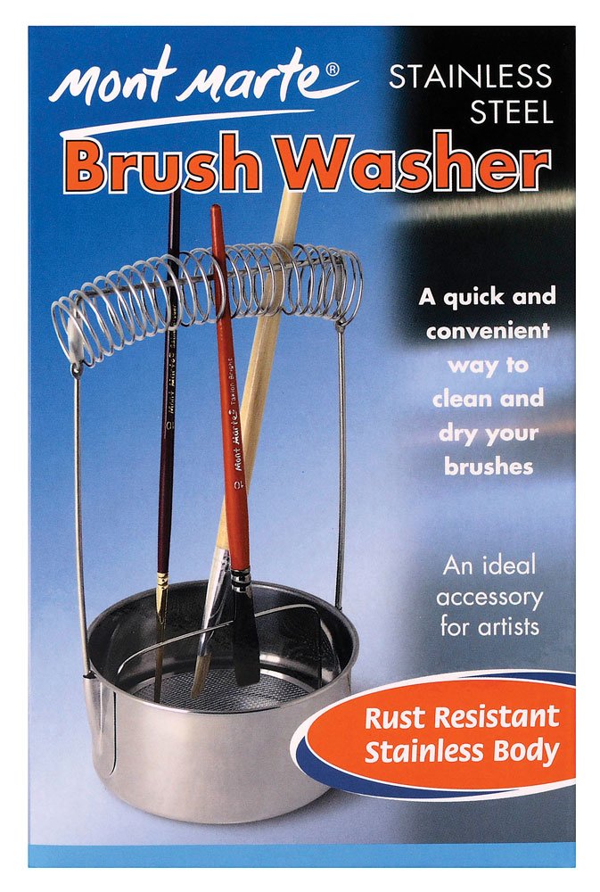 Mont Marte Mont Marte Brush Washer, Stainless Steel (B00YATF9B2) Amazon Price History, Amazon Price Tracker