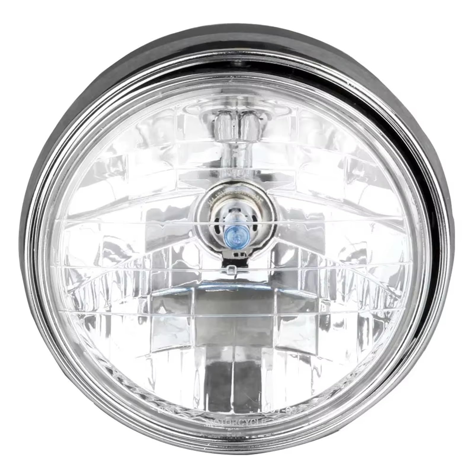 Cafe Racer światła do reflektorów Bobber Angel Eye 6,5" reflektor motocyklowy LED 12V reflektor przedni
