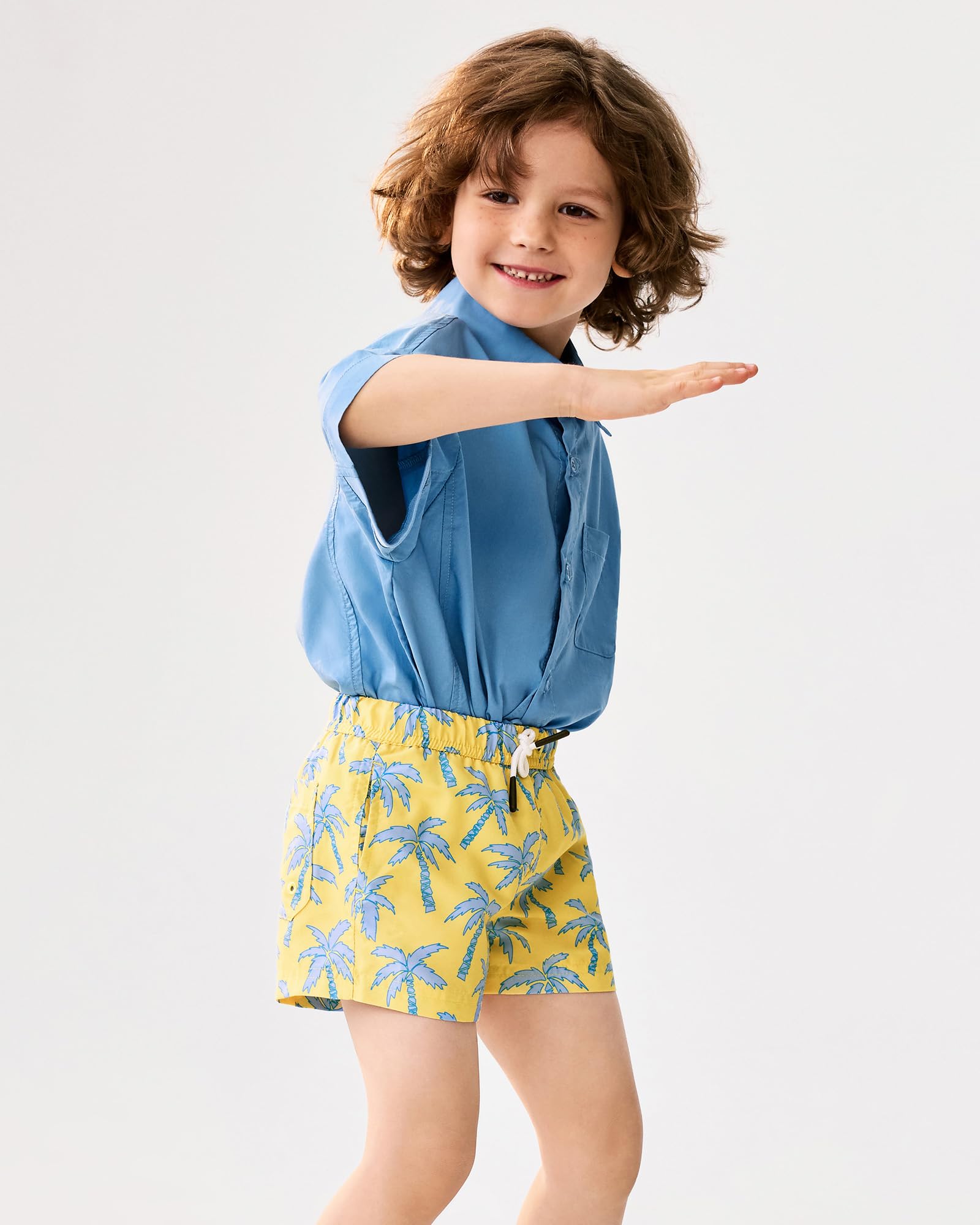 maamgic Costume da bagno per bambini e ragazzi, costume da bagno per bambini | Fodera in rete, morbido, traspirante, leggero, costume da bagno per bambini