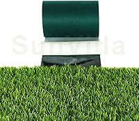 Vista 4 de SunVilla - Cinta autoadhesiva para costura de alfombras de césped, 6 pulgadas x 33 pies, verde oscuro