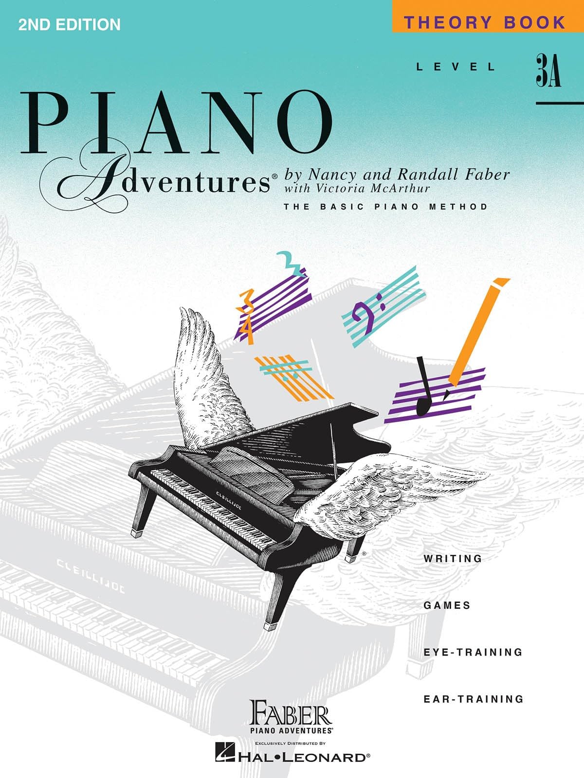 Piano Adventures Theory Book Level 3A. 2nd Edition