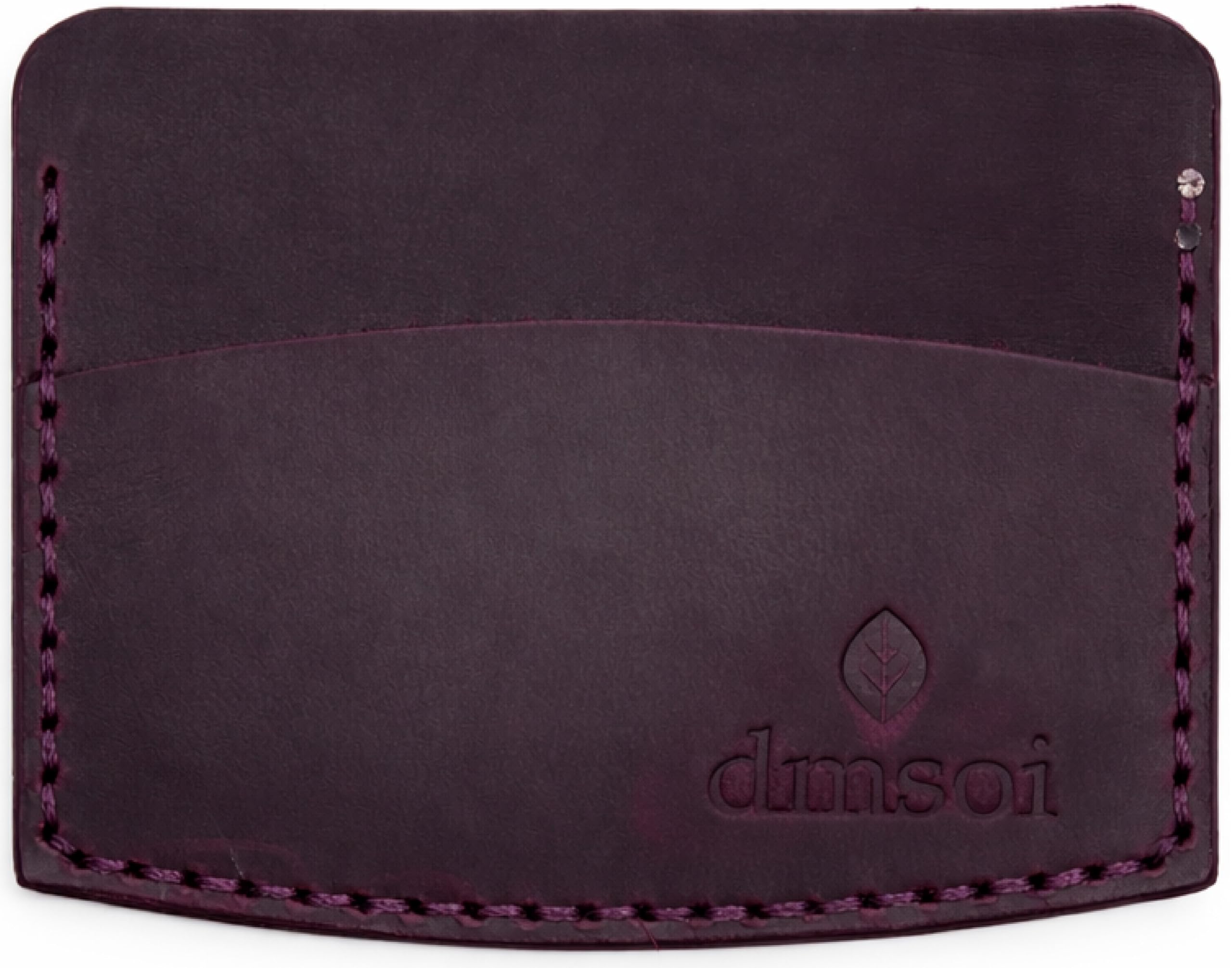 Handmade Minimalist 100 Genuine Leather Card Holder Premium Slim Handmade Card Holder for Everyone No Machine Artisan Craft