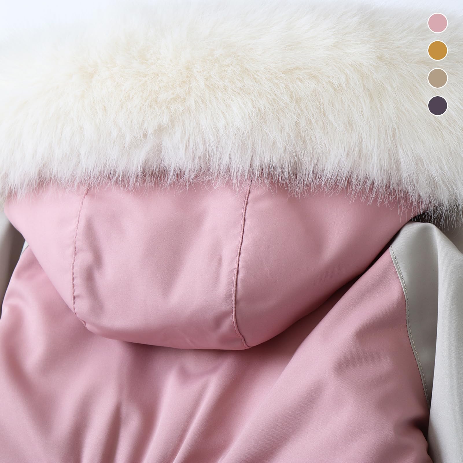 Traje de Nieve para Bebé Niño y Niña Traje de Una Pieza con Capucha Disfraz Mono de Invierno