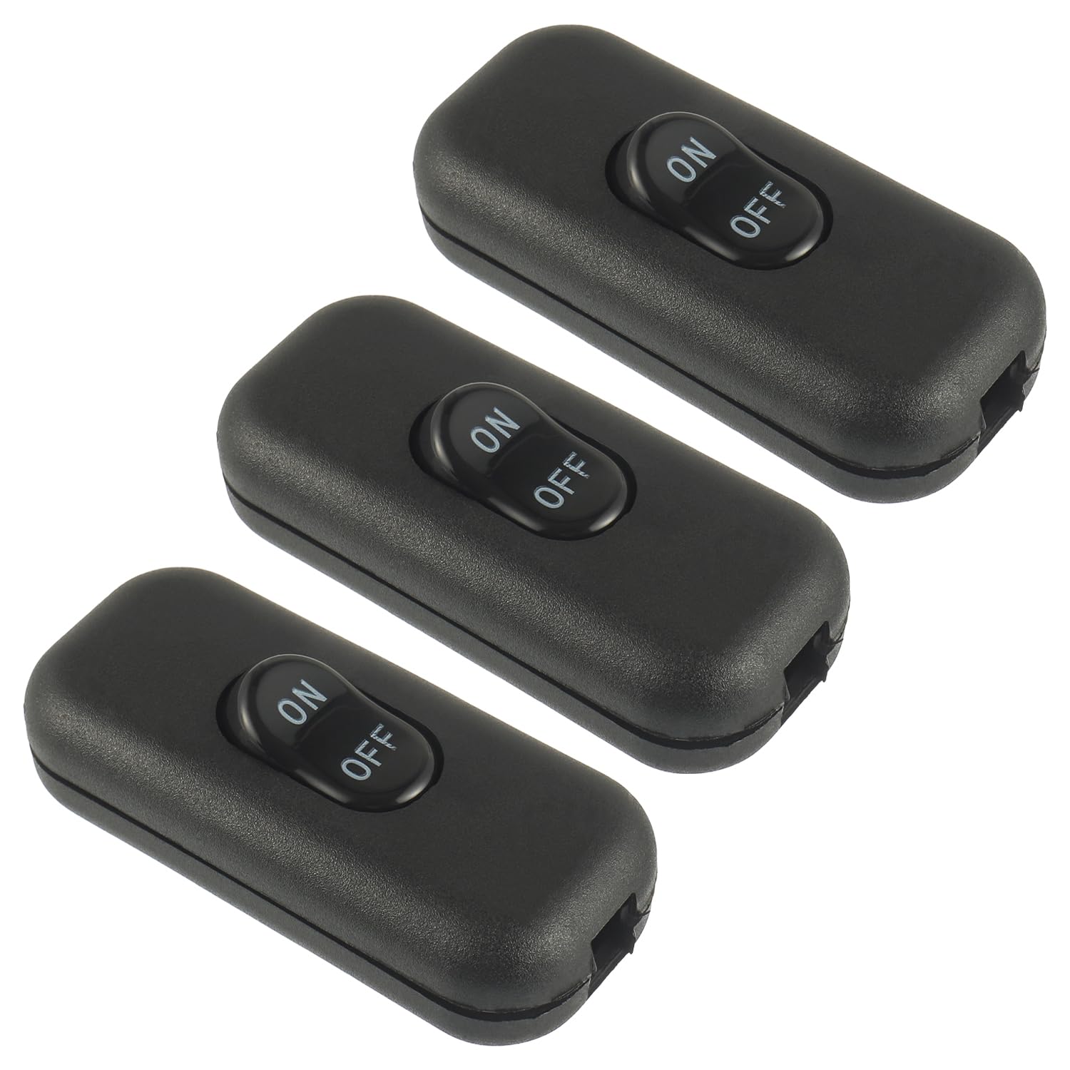 EPLZON Inline Cord Switch Line Cord Button Switches, AC 250V 6A On-Off Lamp Control Appliance Switch Rocker for Table Lamp Bedroom Desk LED Lights (