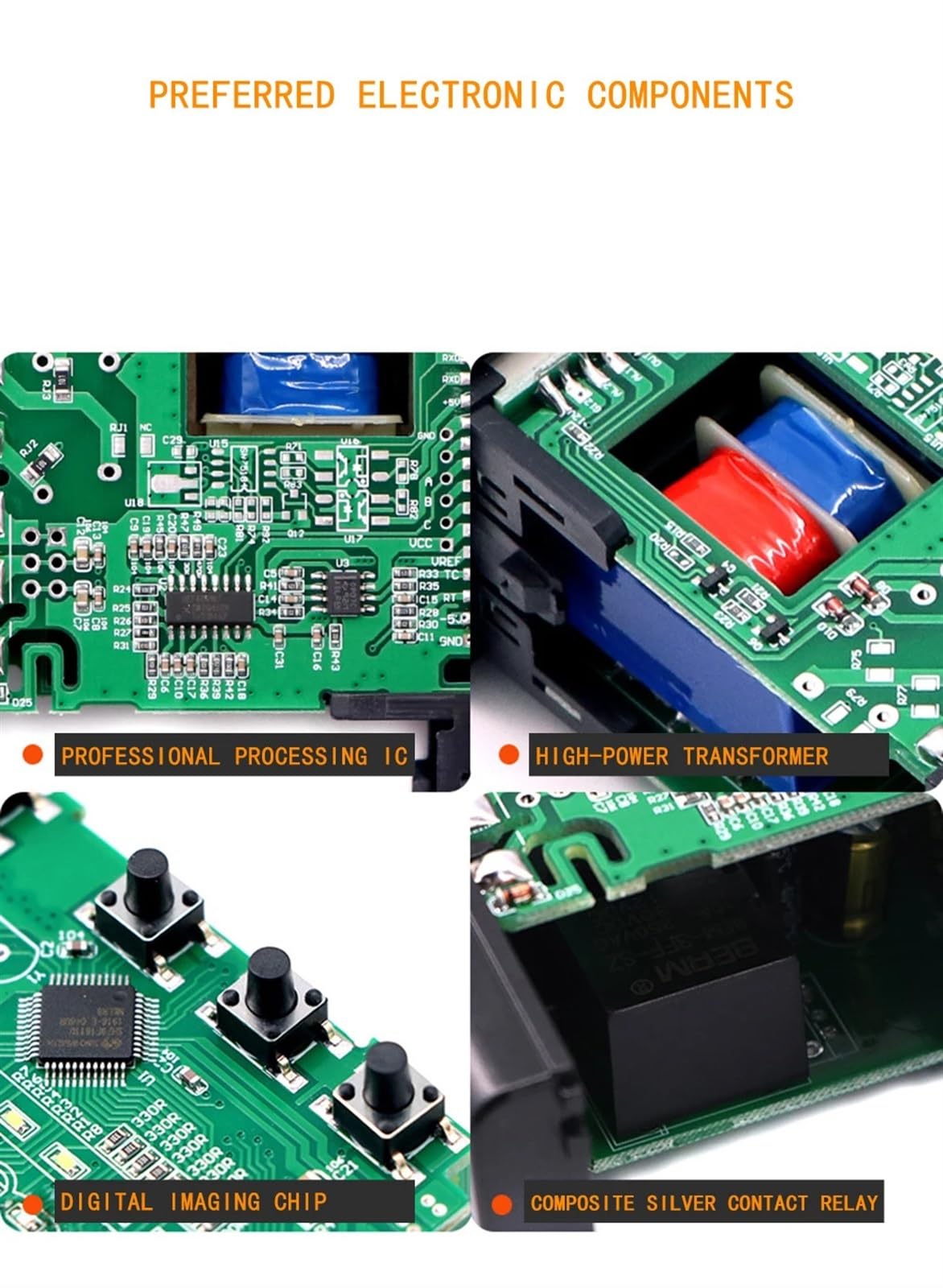 Termostato controlador de temperatura Digital PID con disipador de calor de SSR-40DA de sonda termopar K de 2 salidas(2 output set 3)