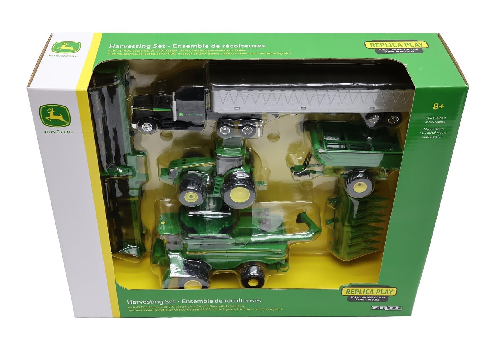 Amazon.com: 1/64 John Deere Harvesting Set - LP84534 : Everything Else