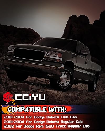 Miniatura 7 de CCIYU Interruptor de elevalunas eléctrico Interruptor de control maestro delantero izquierdo Reemplazo 56045538AB fis para 2001-2004 para Dodge