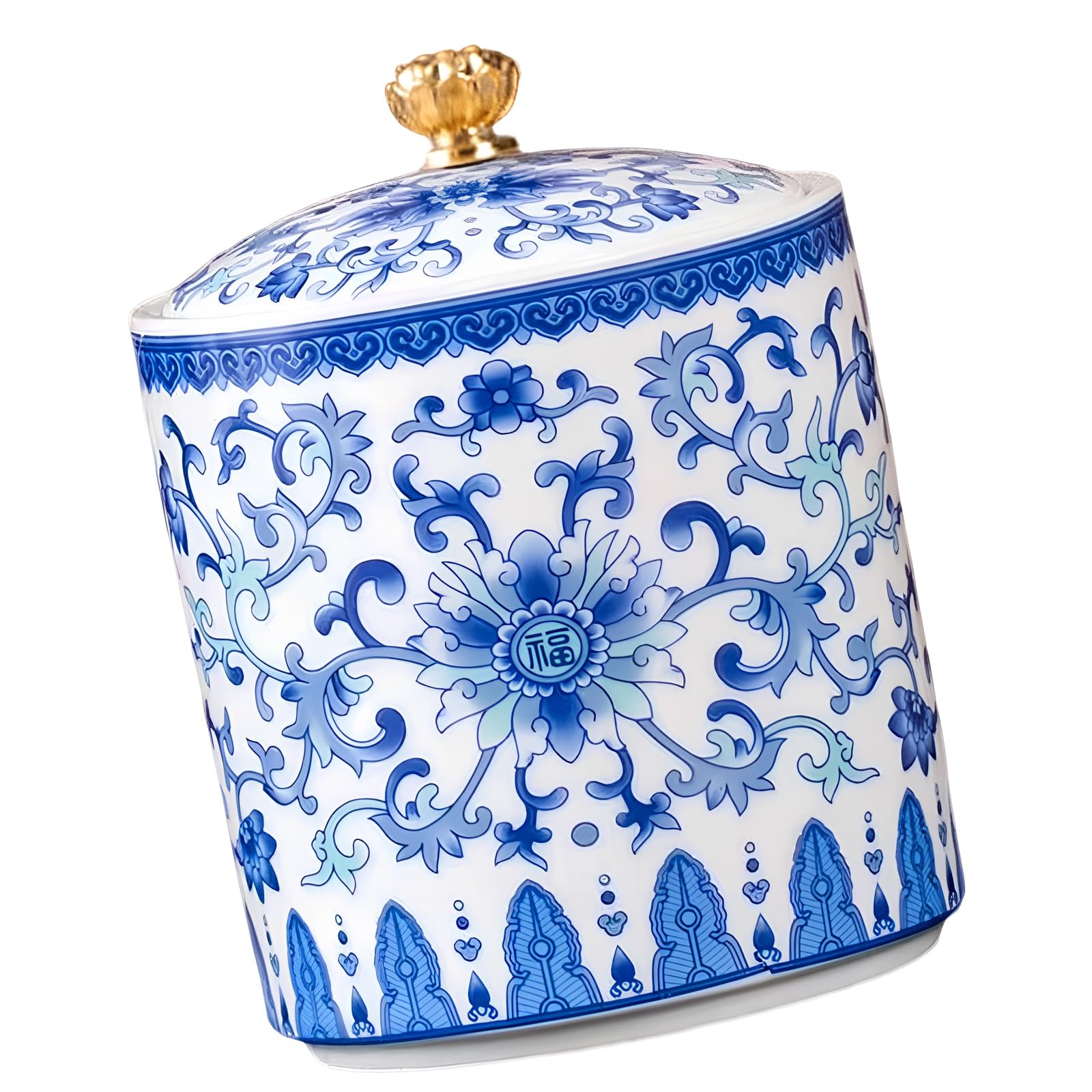 Elnwnnkc Ceramic Storage Jar Multifunctional Tea Salt Candy Canister Storage Container with Sealed Lid for Cooking Multifunctional Jar