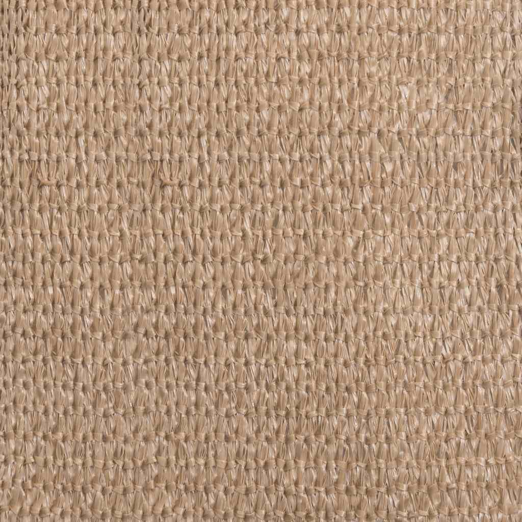 Toldo rectangular (3 x 6 m, polietileno de alta densidad, 160 g/m², para jardín, terraza y balcón, lona permeable al viento, con cuerdas de fijación y anillos de