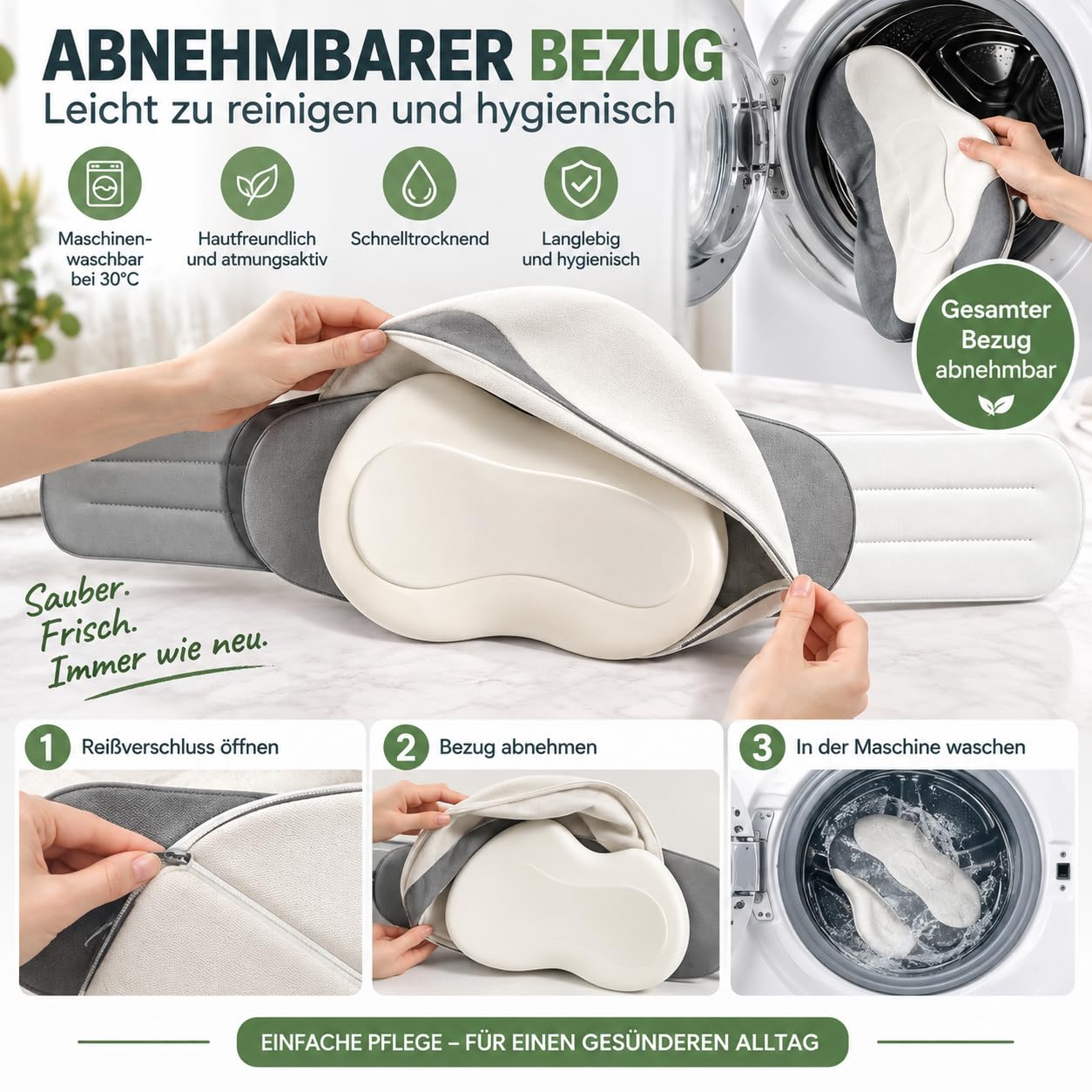 Cuscino lombare, supporto lombare con cintura regolabile, cuscino lombare ergonomico in memory foam, supporto per la schiena per letto, divano, sedia, auto e sedia da ufficio
