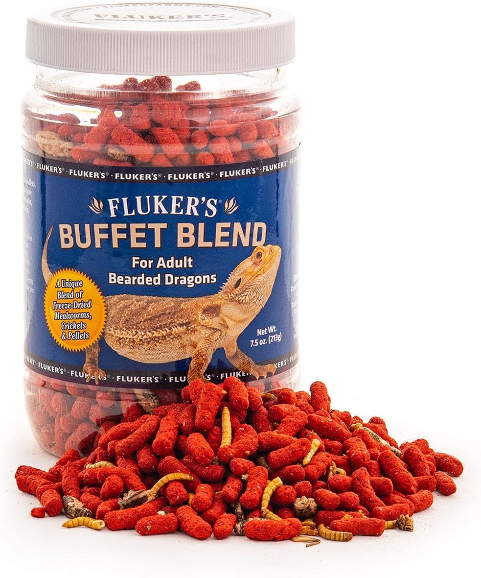 Fluker's 76044 Adult Formula Bearded Dragon Food, 7.5Oz
