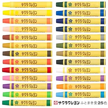 Amazon.co.jp: サクラクレパス クレヨン太巻 LYバラ#105 みかん