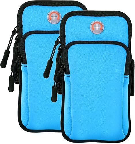 Miniatura 8 de Paquete de 2 brazaletes de teléfono para correr, soporte de teléfono celular para iPhone 13, 12, 11 Pro Max, Xs Max Xr X 8, 7, 6S, 6 Plus SEGalaxy