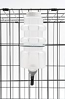 Vista 6 de Botellas de agua sin goteo Lixit de llenado superior para perros. (32 Fl Oz (paquete de 1), blanco)