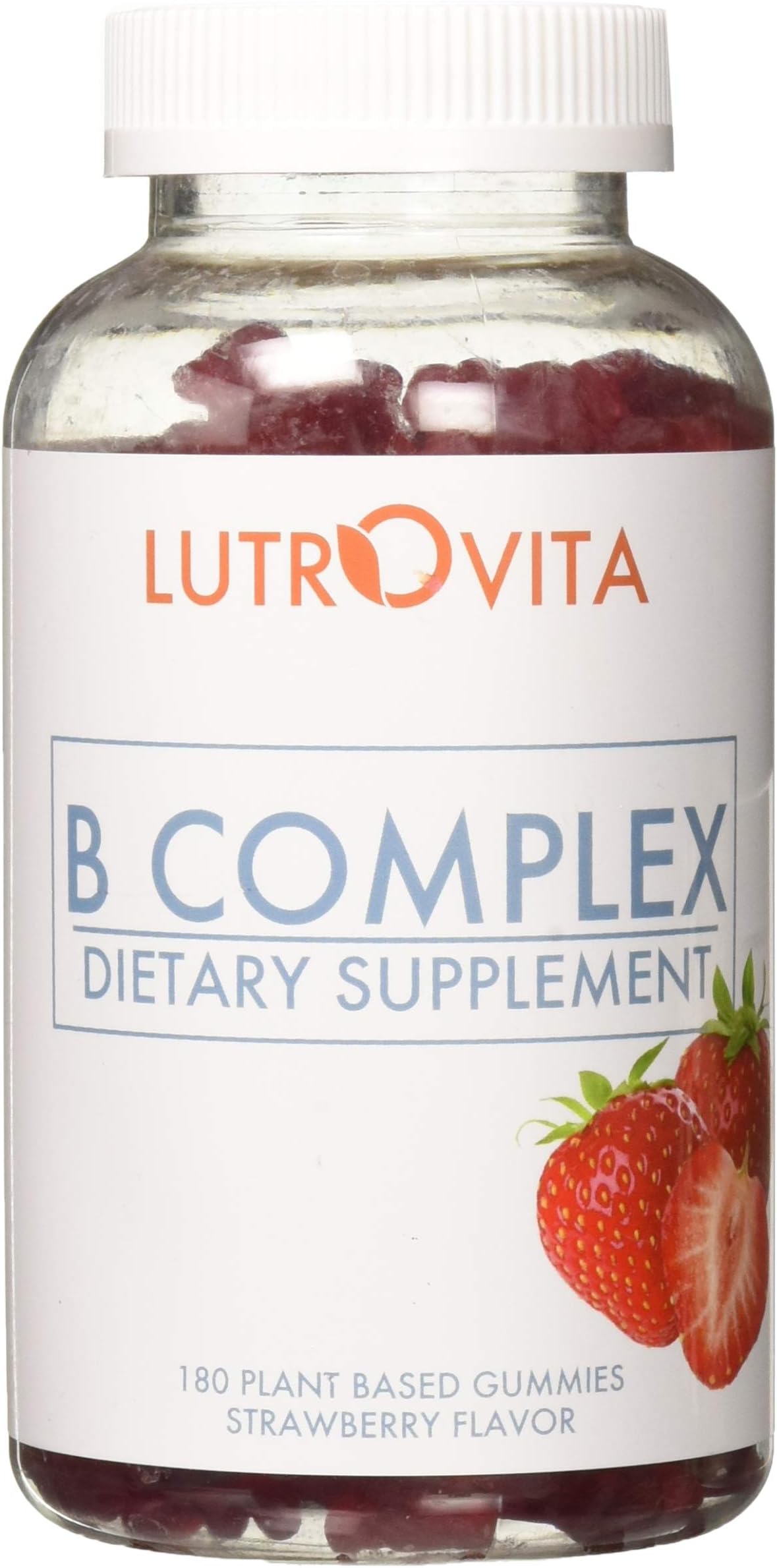 B Complex Gummy, Strawberry, 180 Count