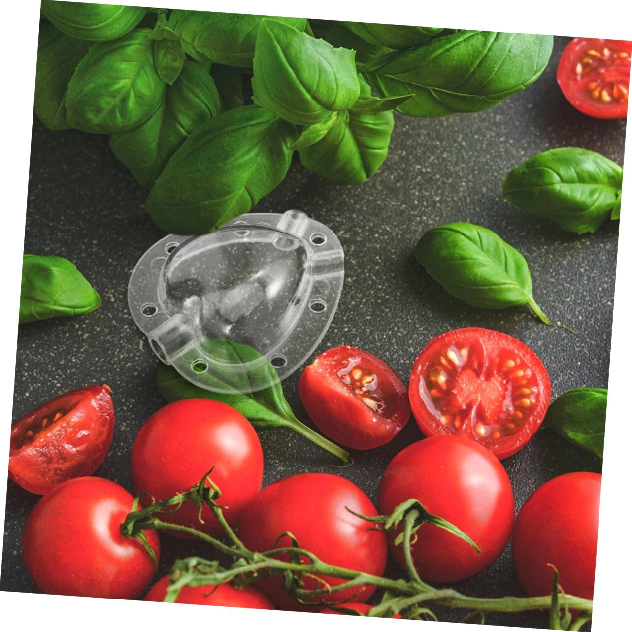 Kisangel 3pcs Heart Shape Fruit Mold Reusable Vegetable Shaping Tool for Strawberries Tomatoes More Easy to Use Mould for Heart Shaped Fruits Gardening image 4