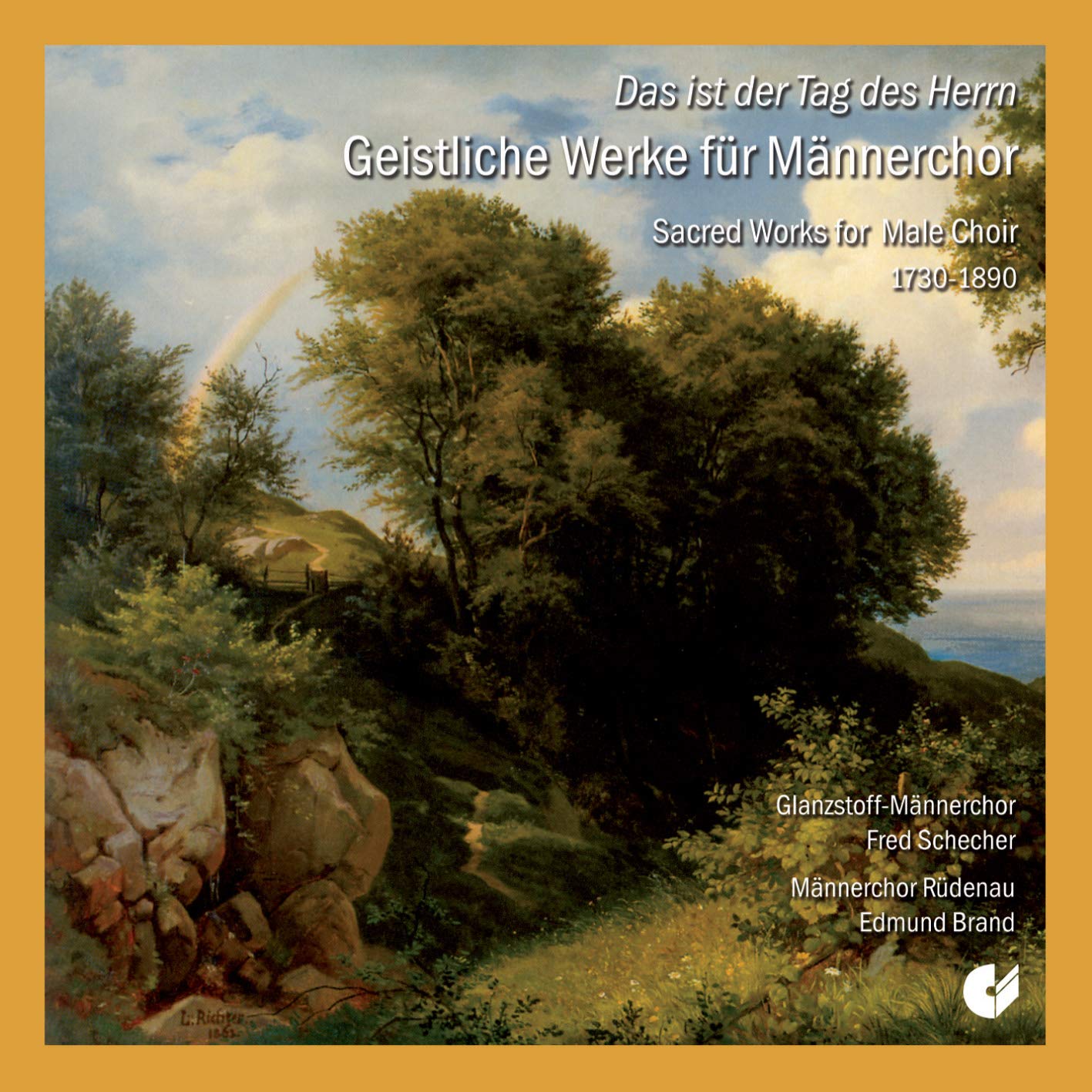Sacred Works for Male Choir [Audio CD] Haydn / Schecher / Glanzstoff Mens Choir