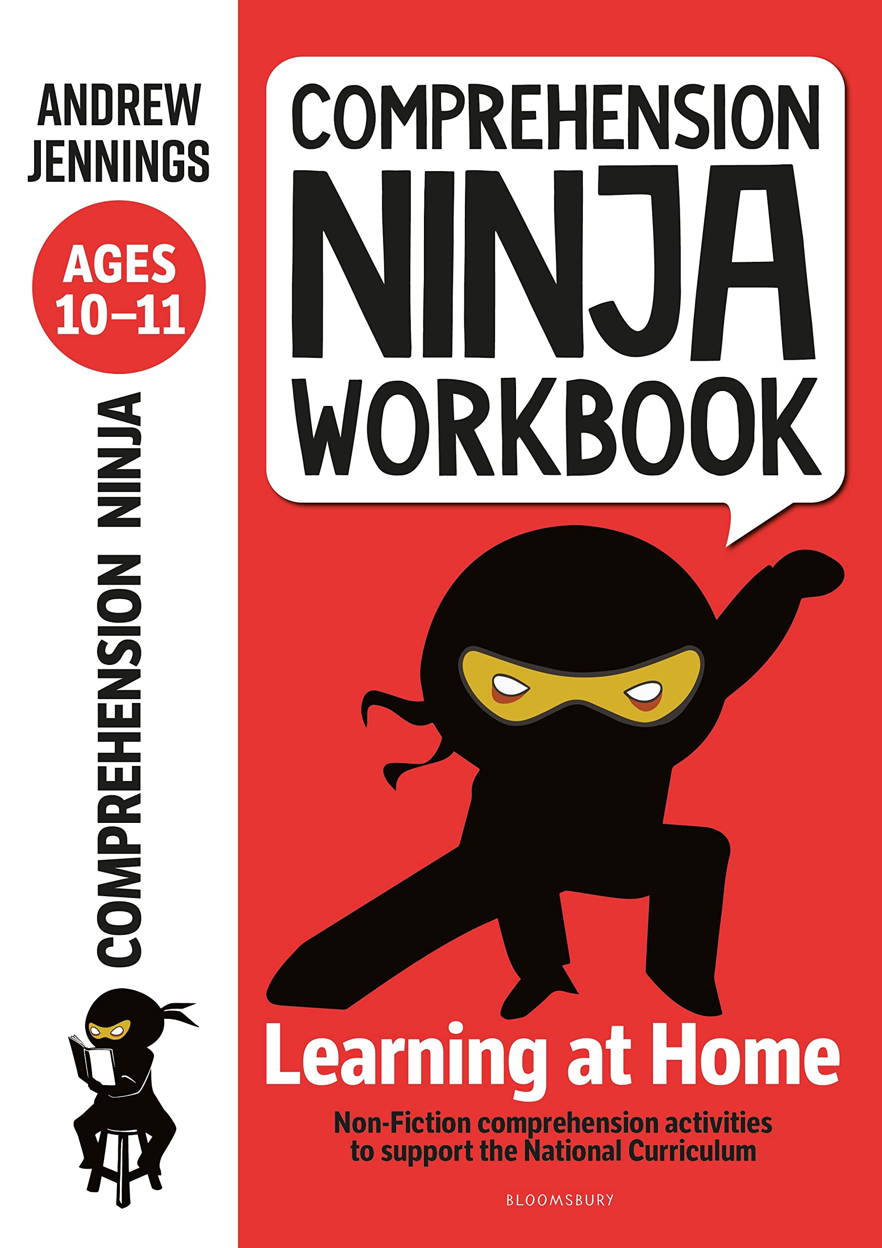Comprehension Ninja Workbook for Ages 10-11 by Andrew Jennings (Paperback Book)