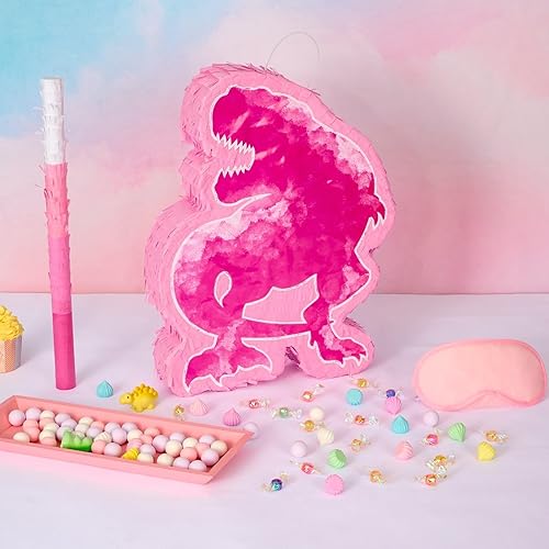 Miniatura 425 de WERNNSAI - Piñata de sirena plegable, piñata de cumpleaños con flecos que incluye cuerda para jalar, venda y bate. Decoraciones