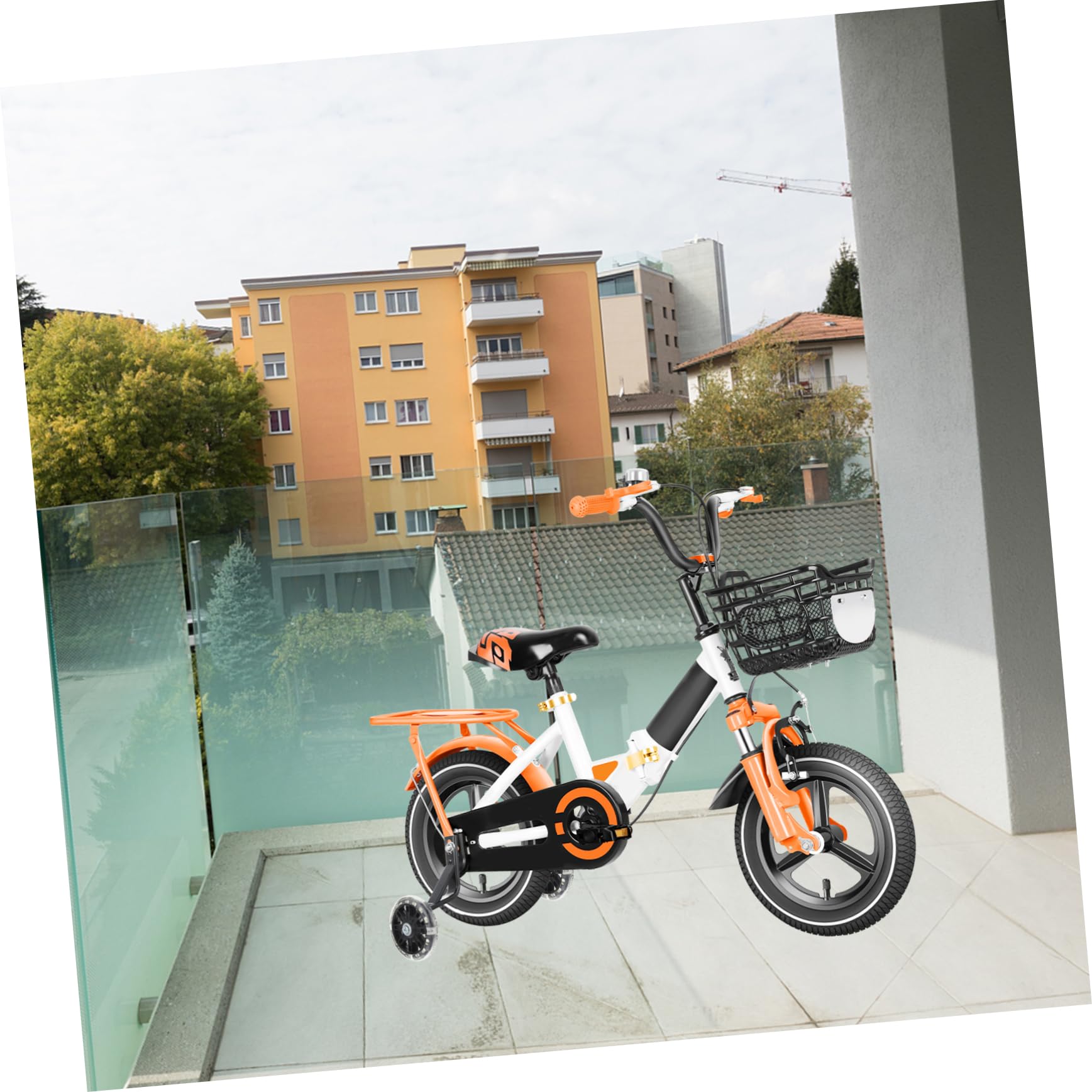 Ruedas De Entrenamiento De Bicicleta Kit De Tirantes De Bicicleta para Niños Bicicletas Ruedas De Bicicleta Bicicletas para Niños Accesorios De Bicicleta para Niños Ruedas