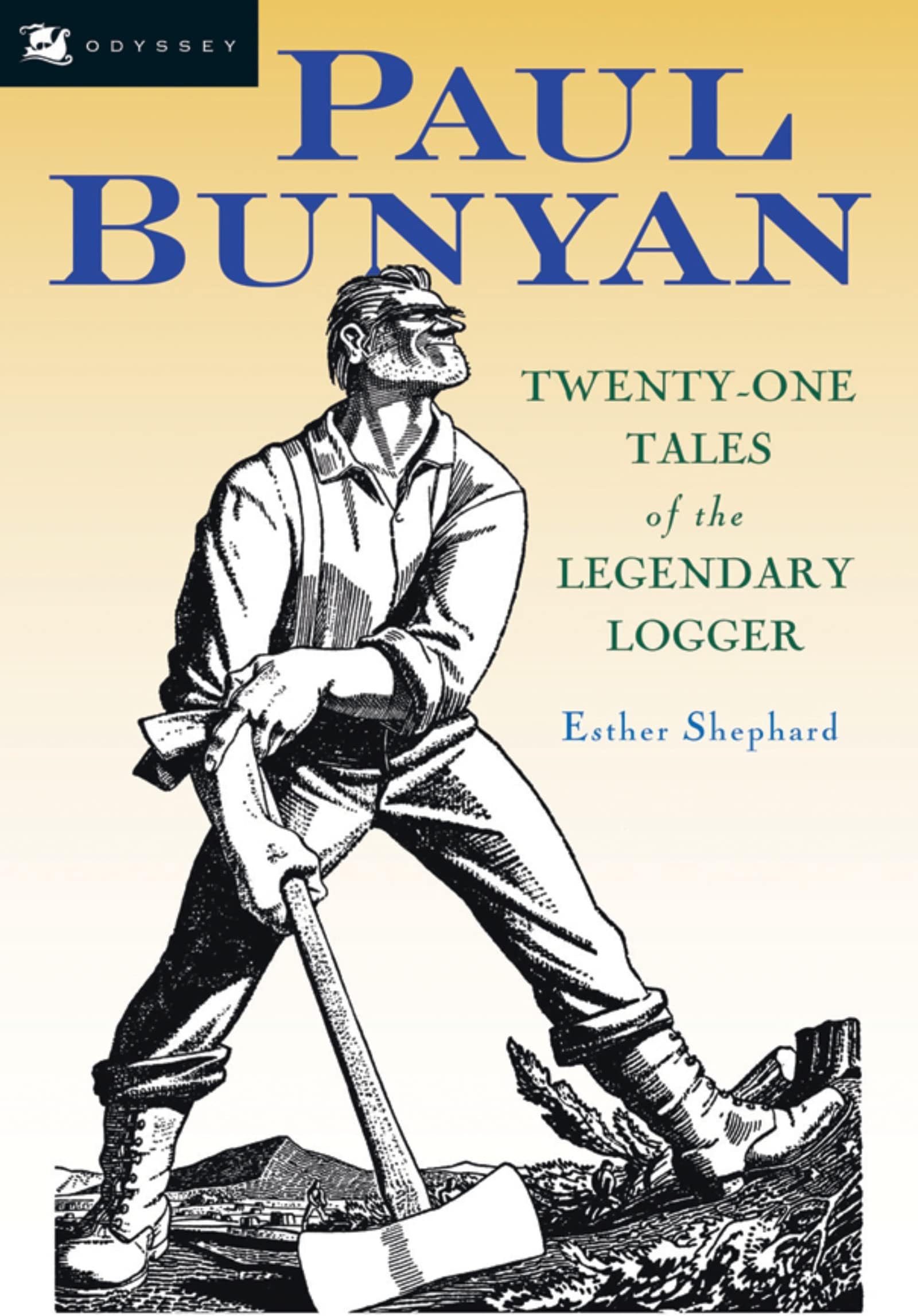 Paul Bunyan: Twenty-One Classic Folk Tales About the Lumberjack and His Blue Ox, Illustrated for Kids (Ages 10-12)