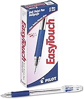 Vista 5 de Pilot EasyTouch (32020) Paquete de 2 bolígrafos, de trazo fino. Color negro, Rojo