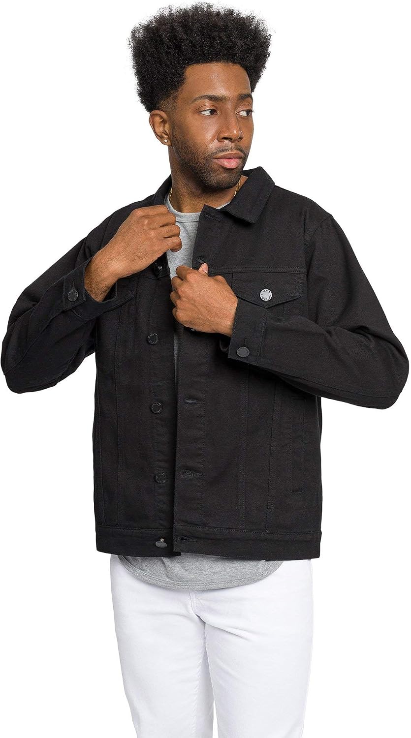VICTORIOUS Men's Classic Fashion Denim Jean Jackets