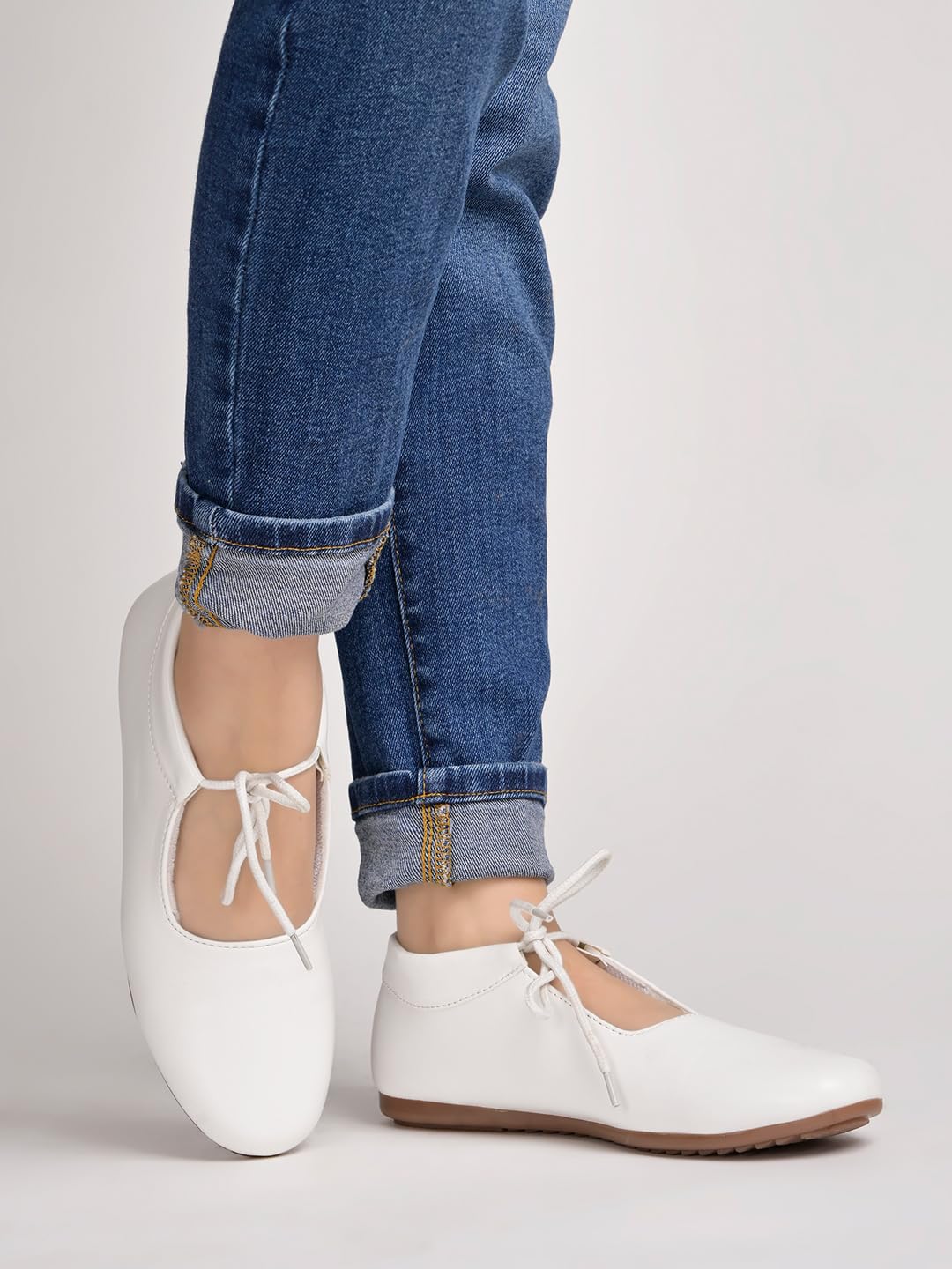 Shoetopia Scarpe casual da donna con lacci