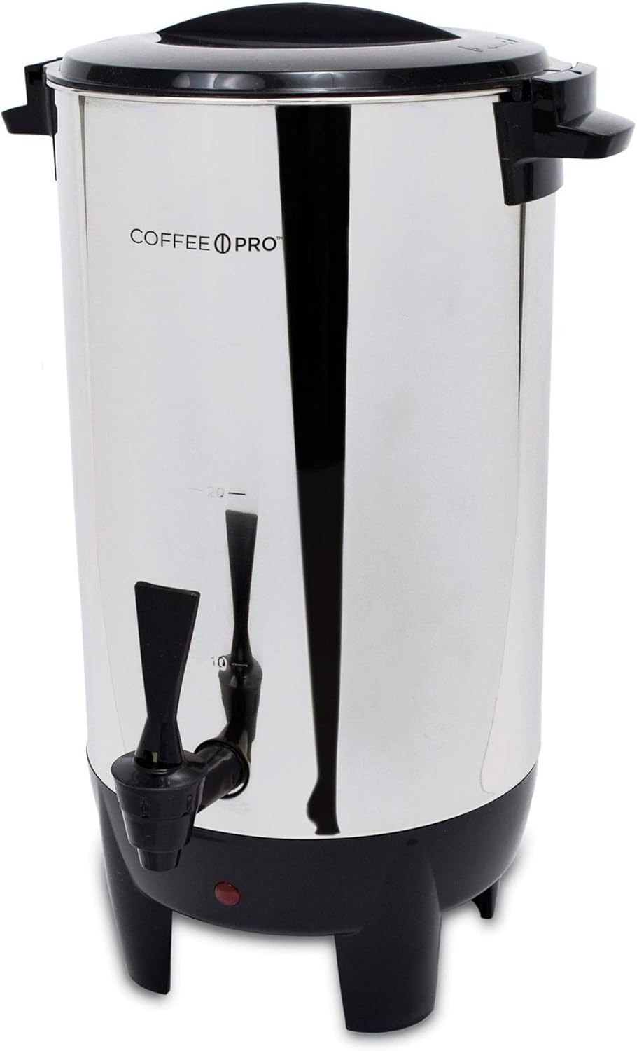 Coffee Pro CP30 30 Cup Urn, w/Filter Basket, 10"x10"x15", 3 Prong, STST