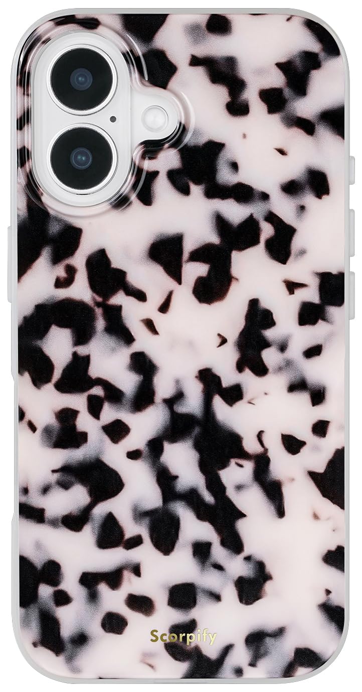 Coque iPhone 10 MagSafe SCORPIFY écaille de tortue rose - 7