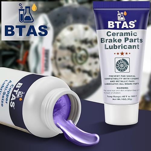 Miniatura 8 de Grasa de freno para lubricante de piezas de freno,Pinza deslizante pasador y lubricante de almohadilla,Grasa de freno de silicona de cerámica