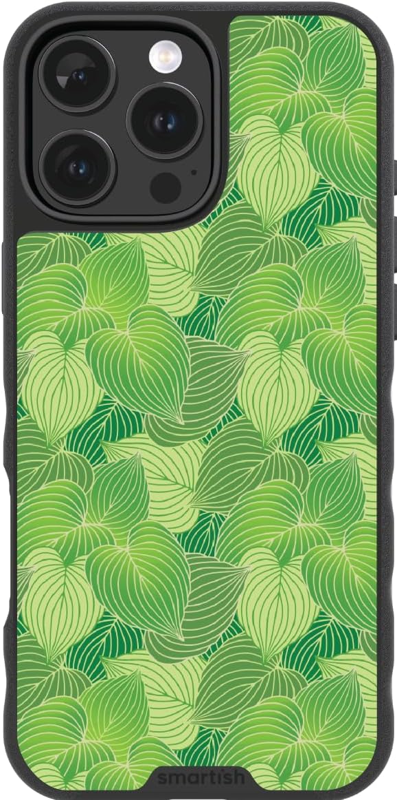 Smartish - Straight to My Heartleaf - iPhone 16 Pro Max MagSafe Case - Gripmunk [Lightweight + Protective] Thin Cover - Fits iPhone 16 Pro Max