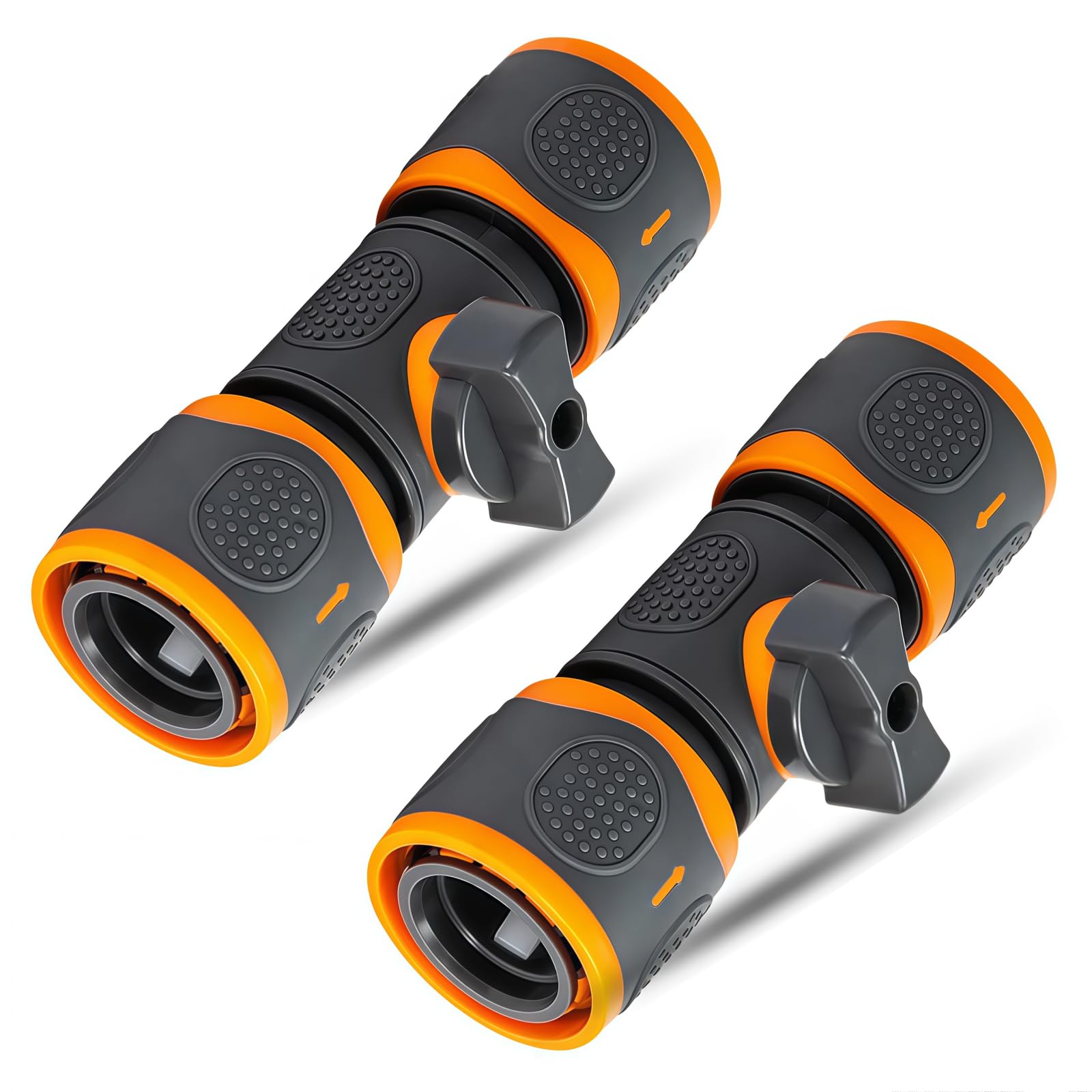 MENGYF Garden Hose Pipe Shut Off Valve Connector, Quick Release In Line