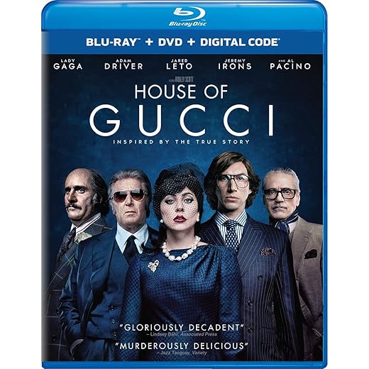 House of Gucci - Blu-ray + DVD + Digital