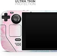Vista 4 de Design Skinz - Compatible con Steam Deck - Calcomanía protectora de piel resistente a los arañazos, funda de vinilo extraíble - Linda espiral