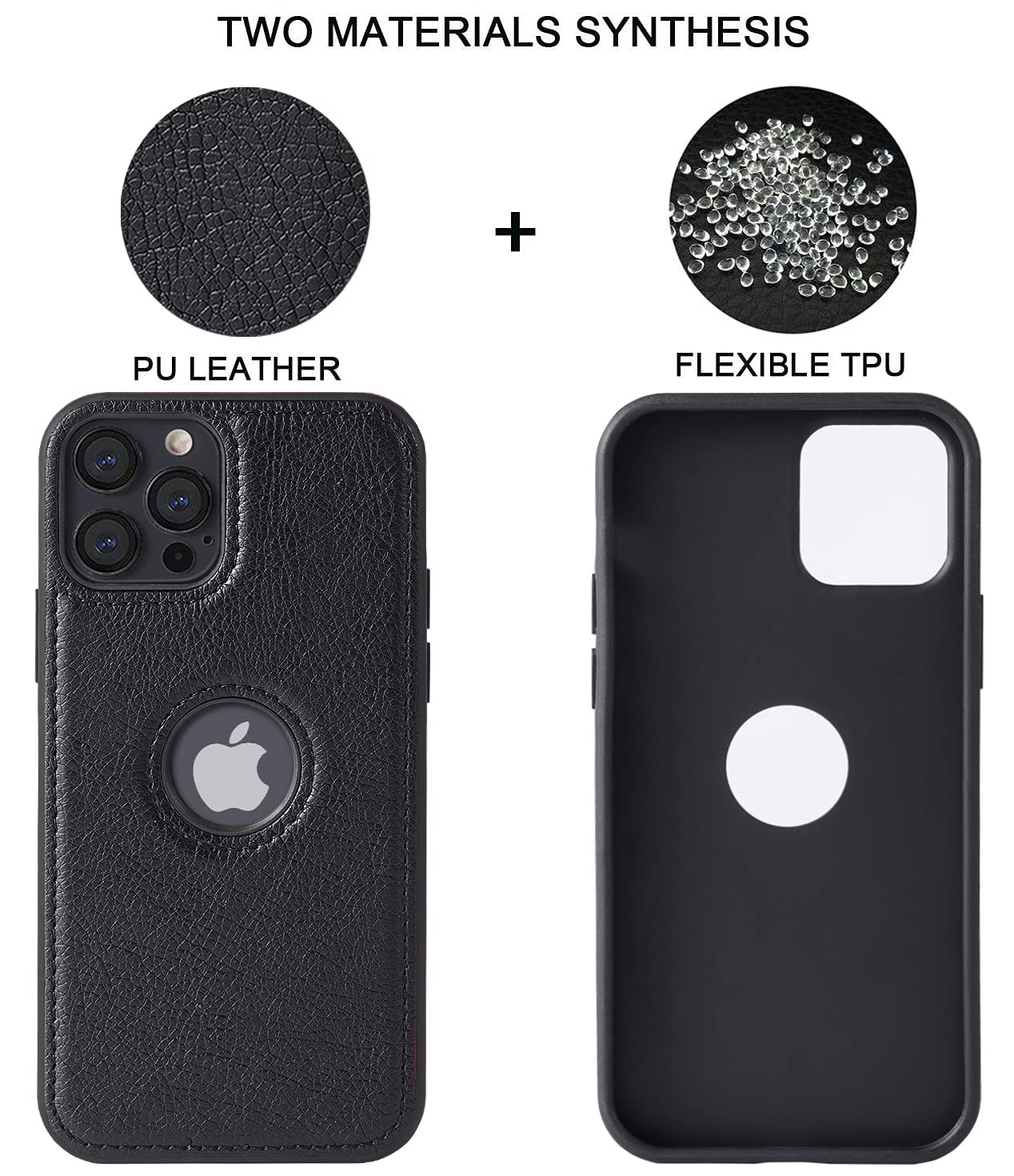 Custodia In Silicone Per IPhone 11 Pro Max: Ultra Sottile Con Microfibra Interna, Antigraffio, Supporto Ricarica Wireless, Nero - 2
