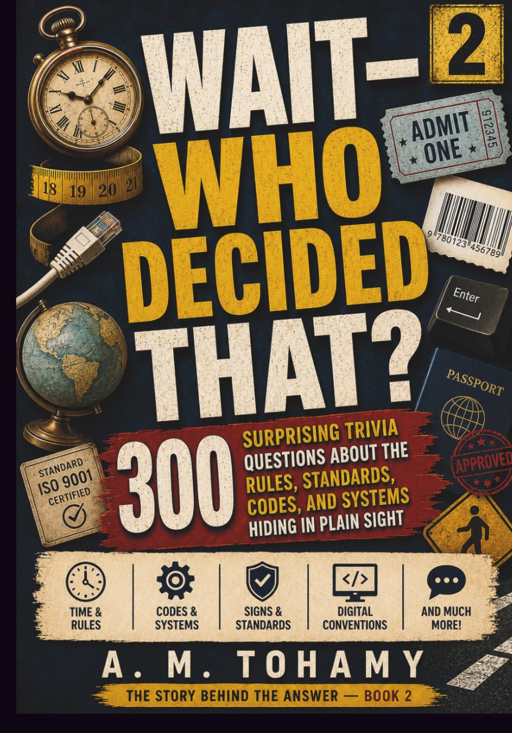 Wait—Who Decided That?: 300 Surprising Trivia Questions About the Rules, Standards, Codes, and Systems Hiding in Plain Sight (The Story Behind the Answer)
