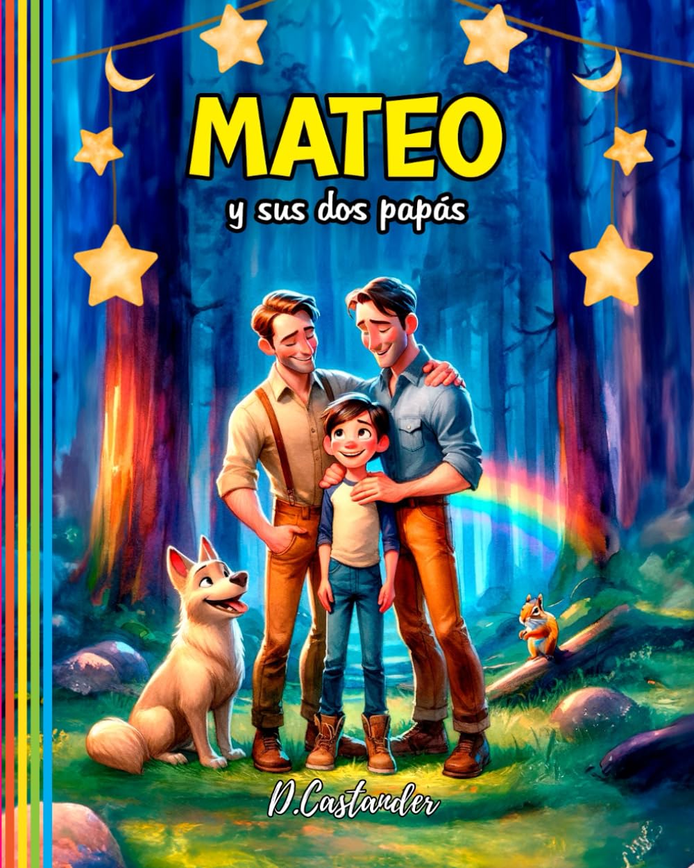 Mateo y sus dos papás: Aventuras y Lecciones de Vida para Niños de 4 a 8 Años (Spanish Edition)